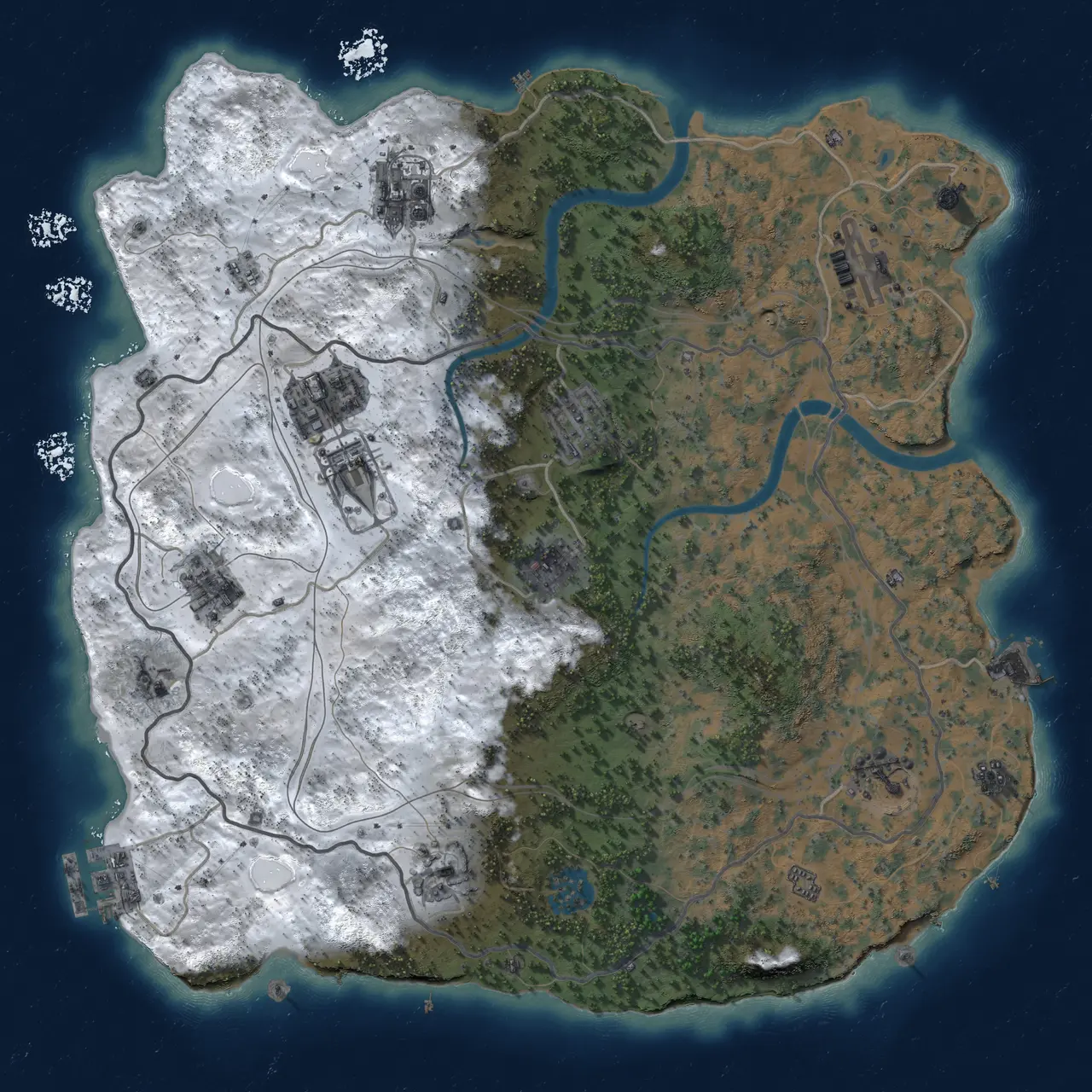 Rust Map: Custom Map