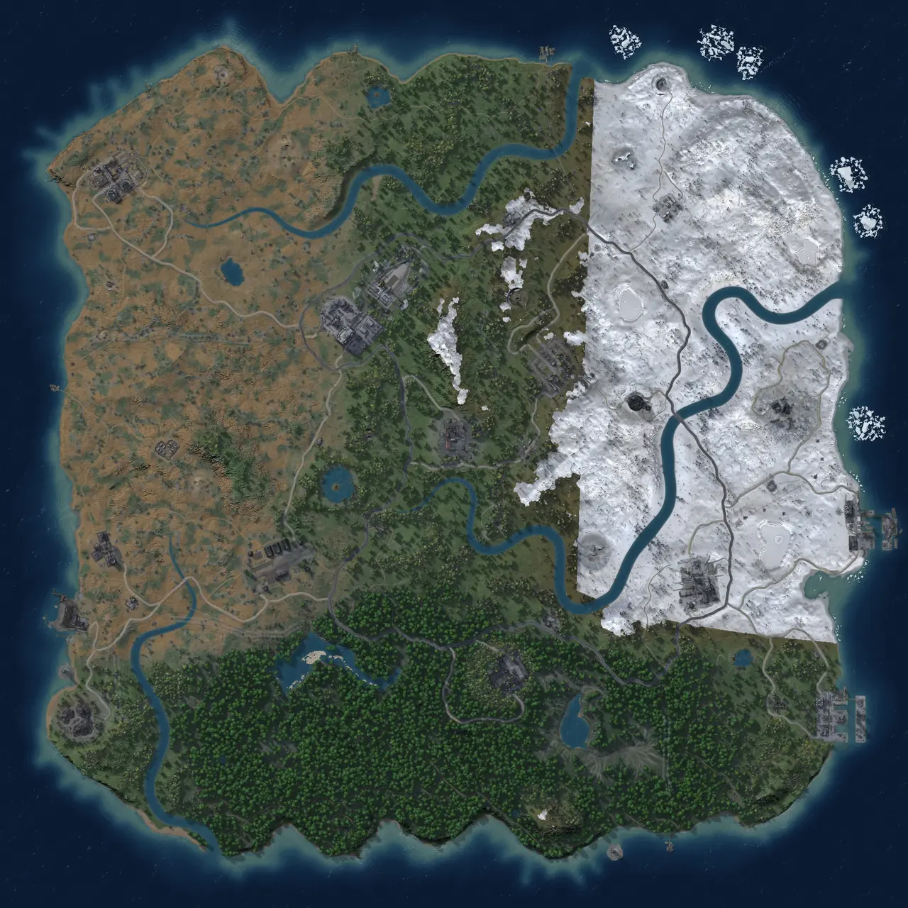 Rust Map: Custom Map