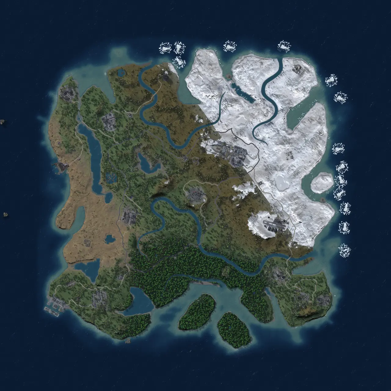 Rust Map: Custom Map