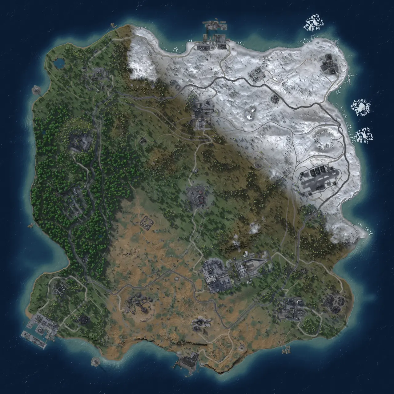 Rust Map: Custom Map