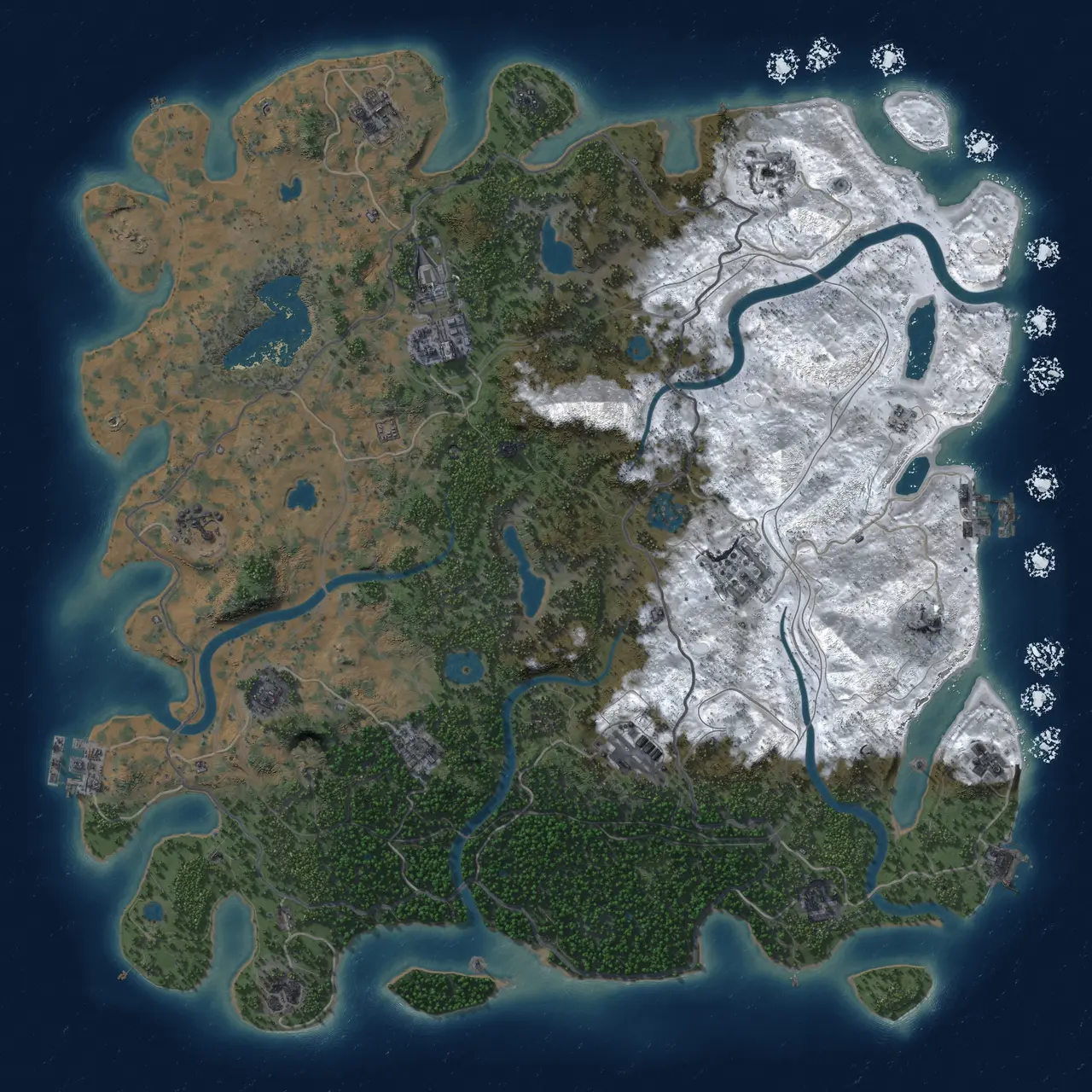 Rust Map: Custom Map