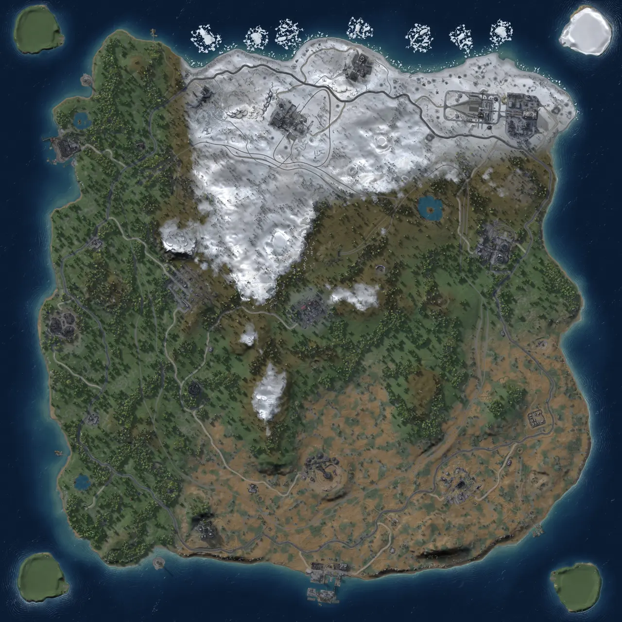 Rust Map: Custom Map