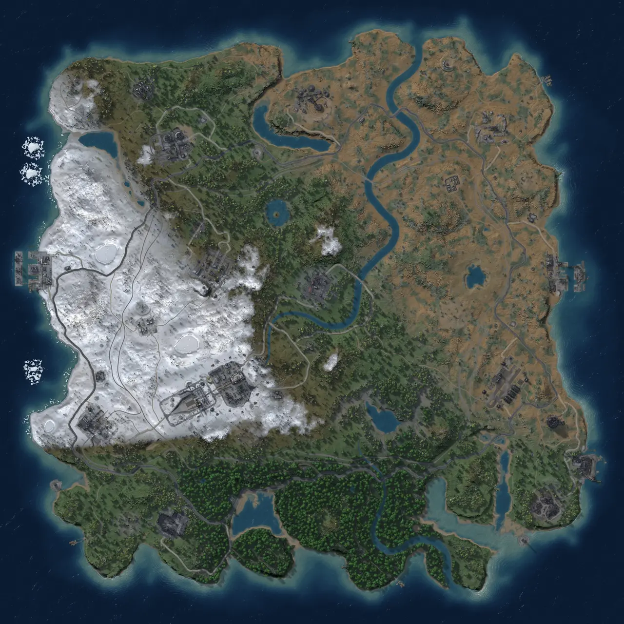 Rust Map: Custom Map