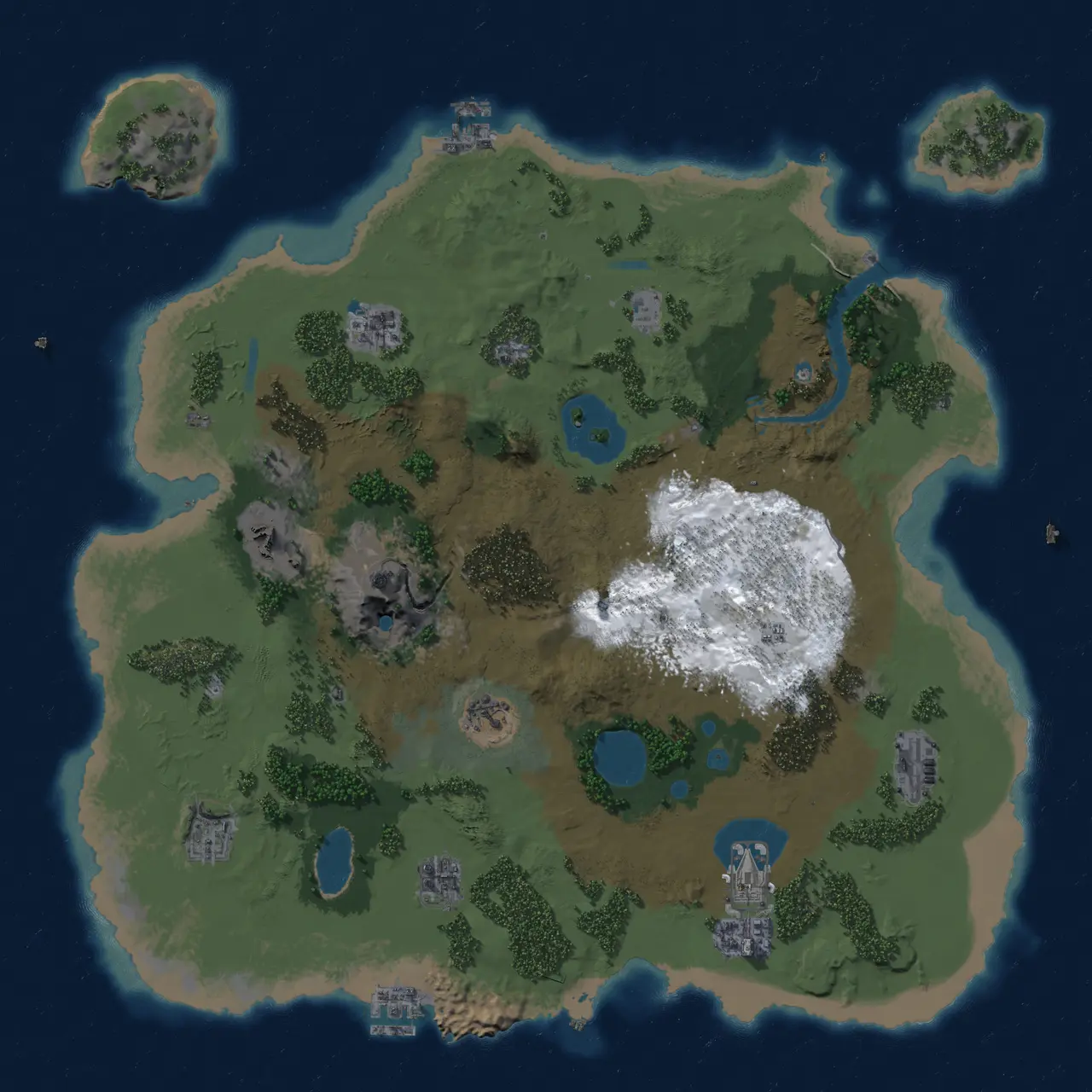 Rust Map: Custom Map