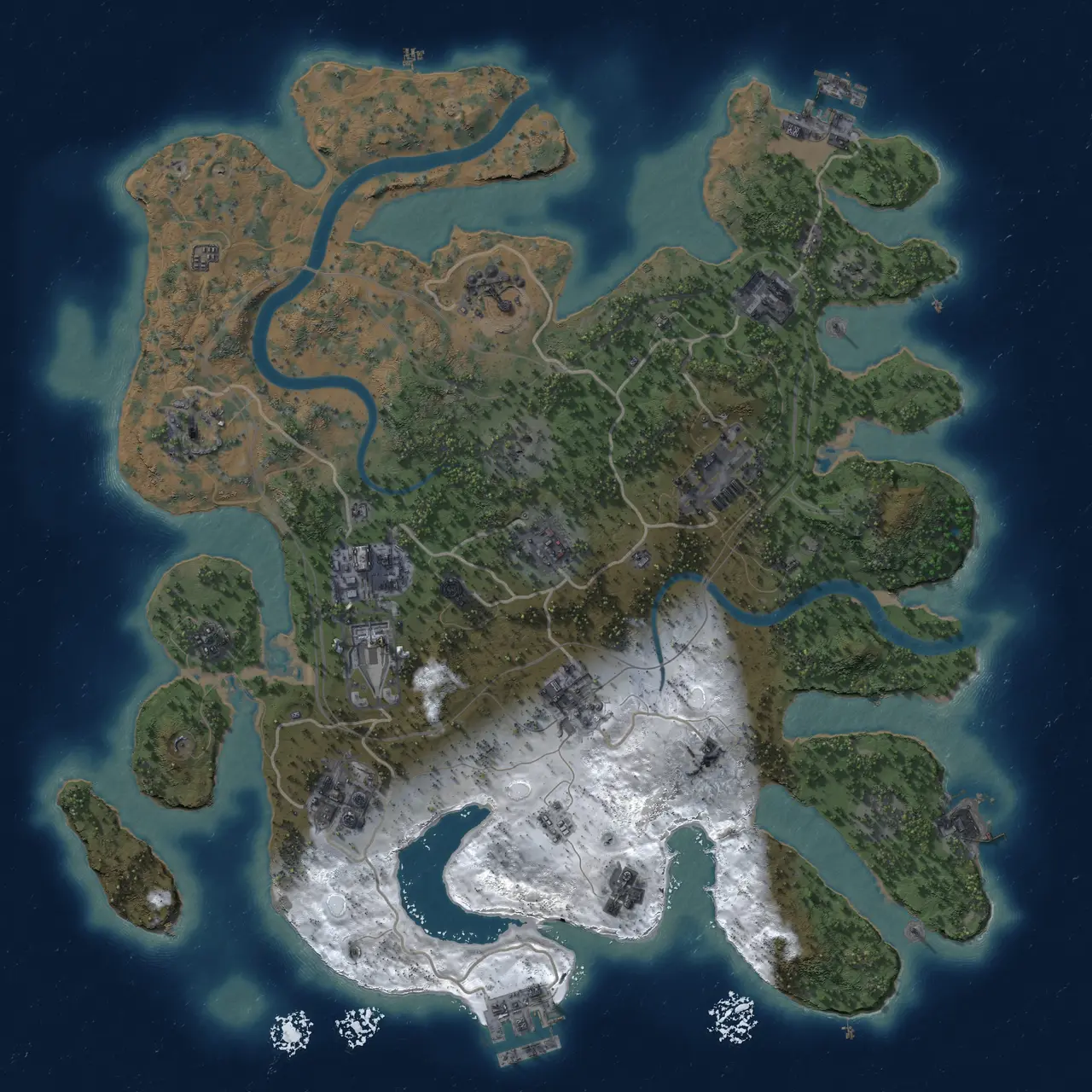 Rust Map: Custom Map