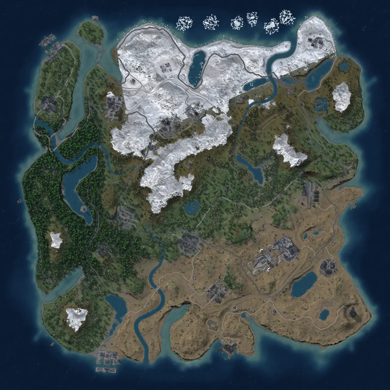 Rust Map: Custom Map