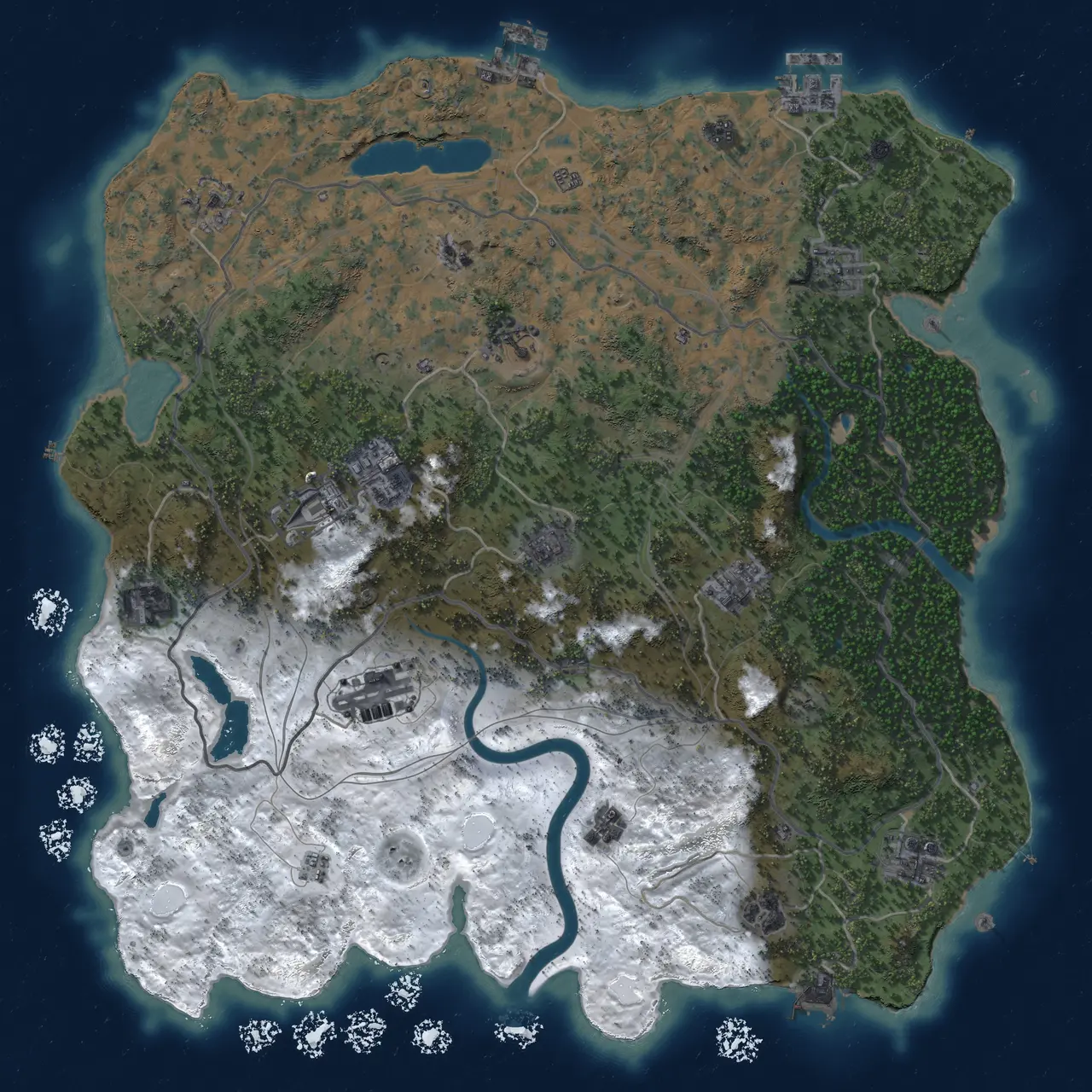 Rust Map: Custom Map