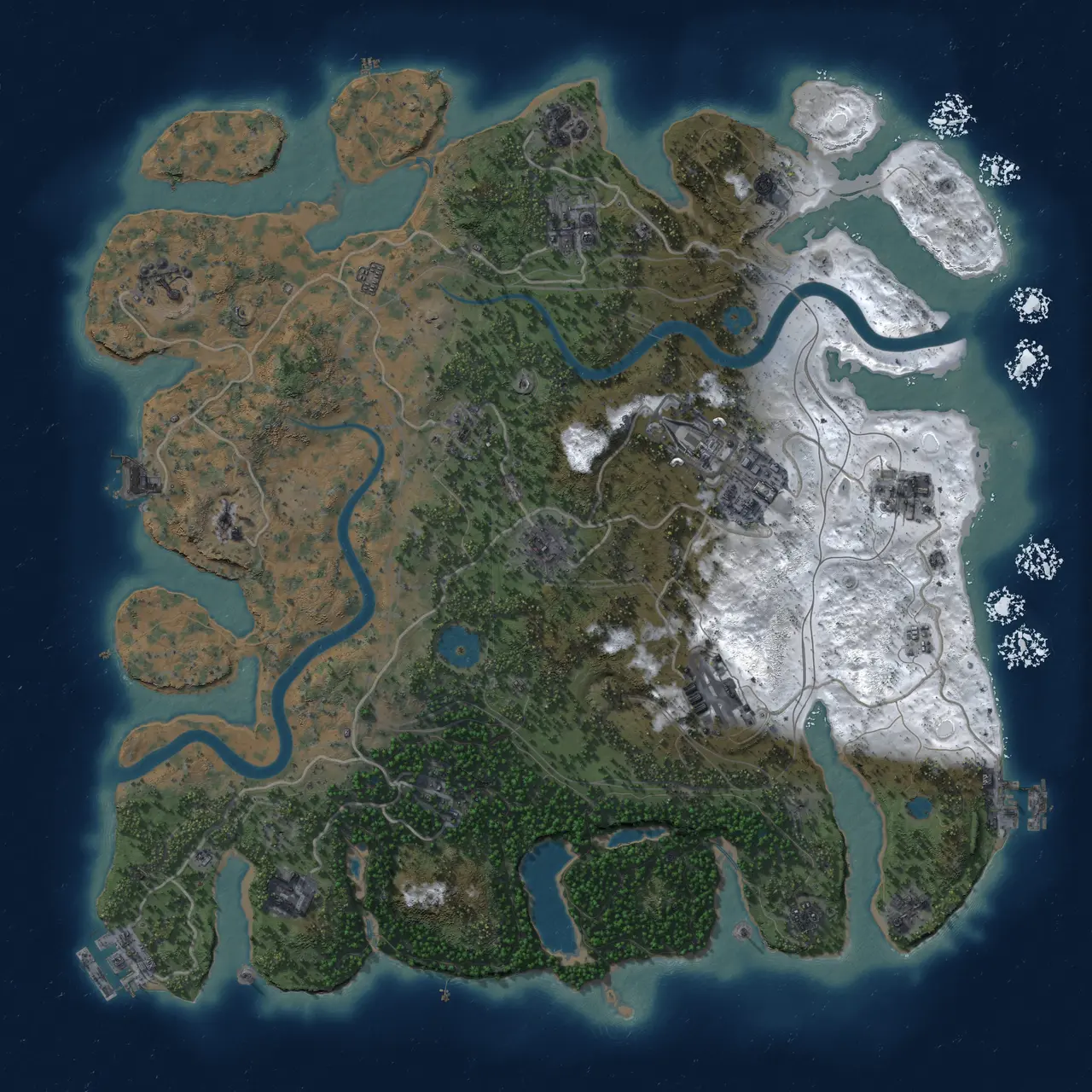 Rust Map: Custom Map