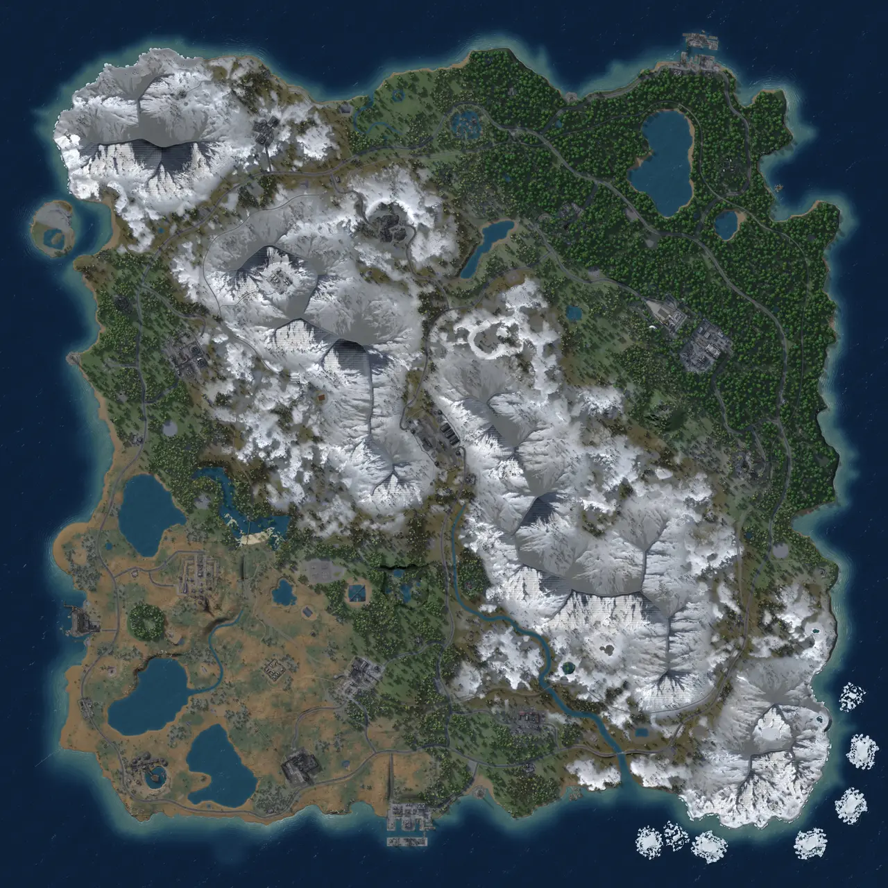 Rust Map: Custom Map