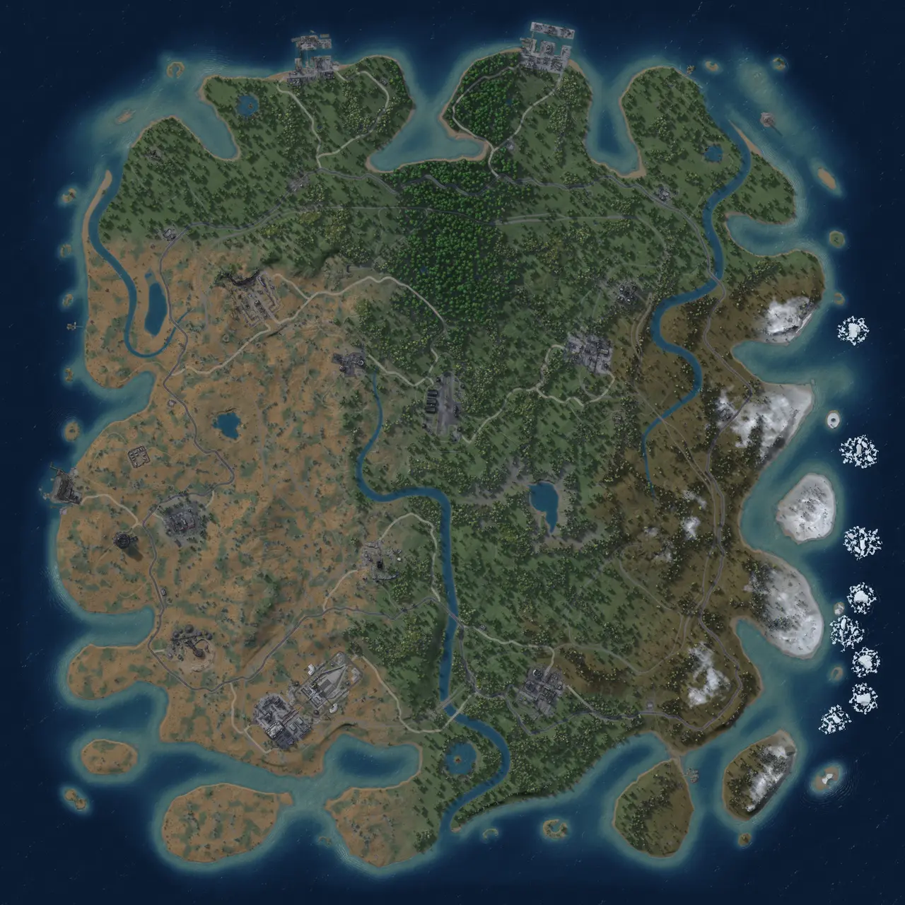 Rust Map: Custom Map