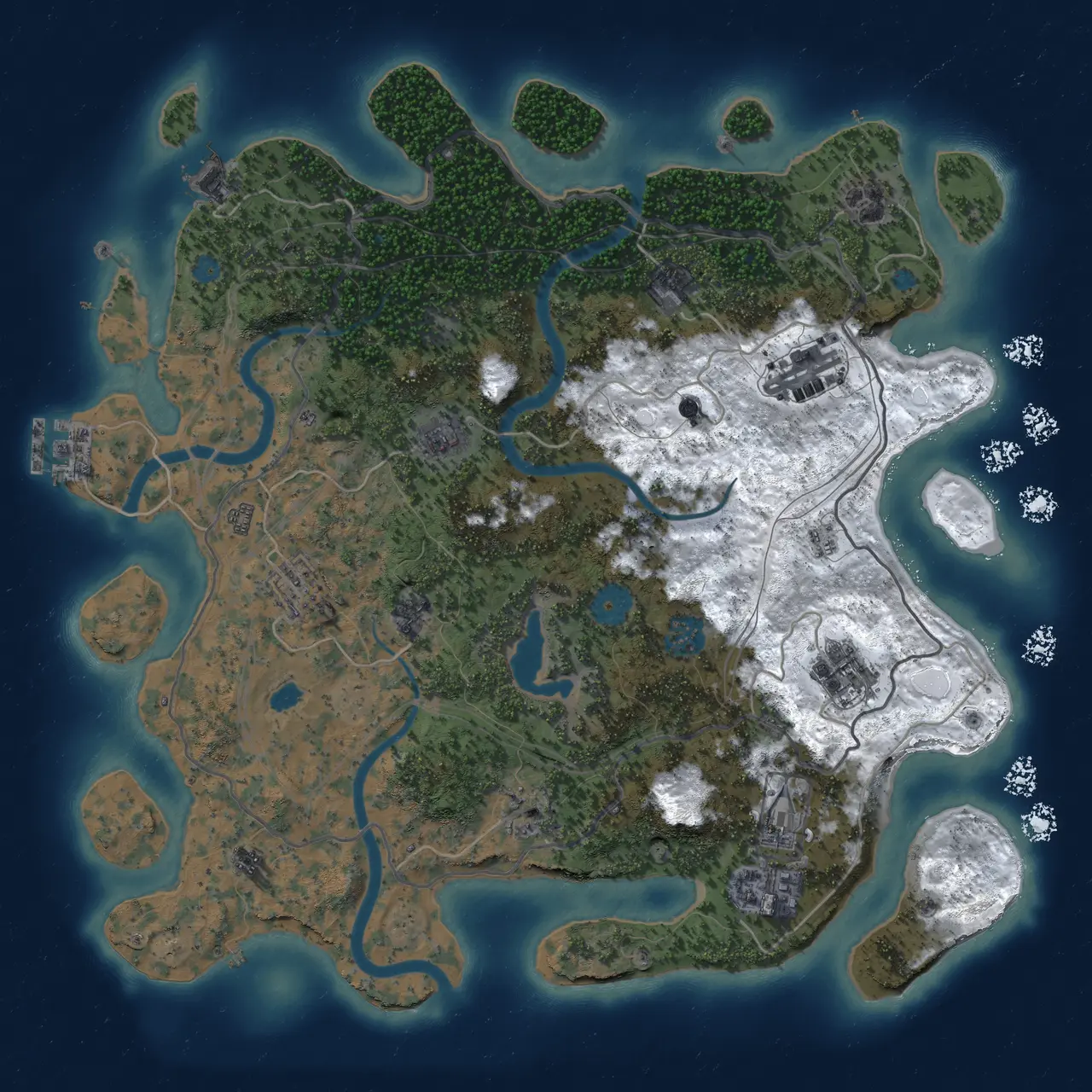 Rust Map: Custom Map