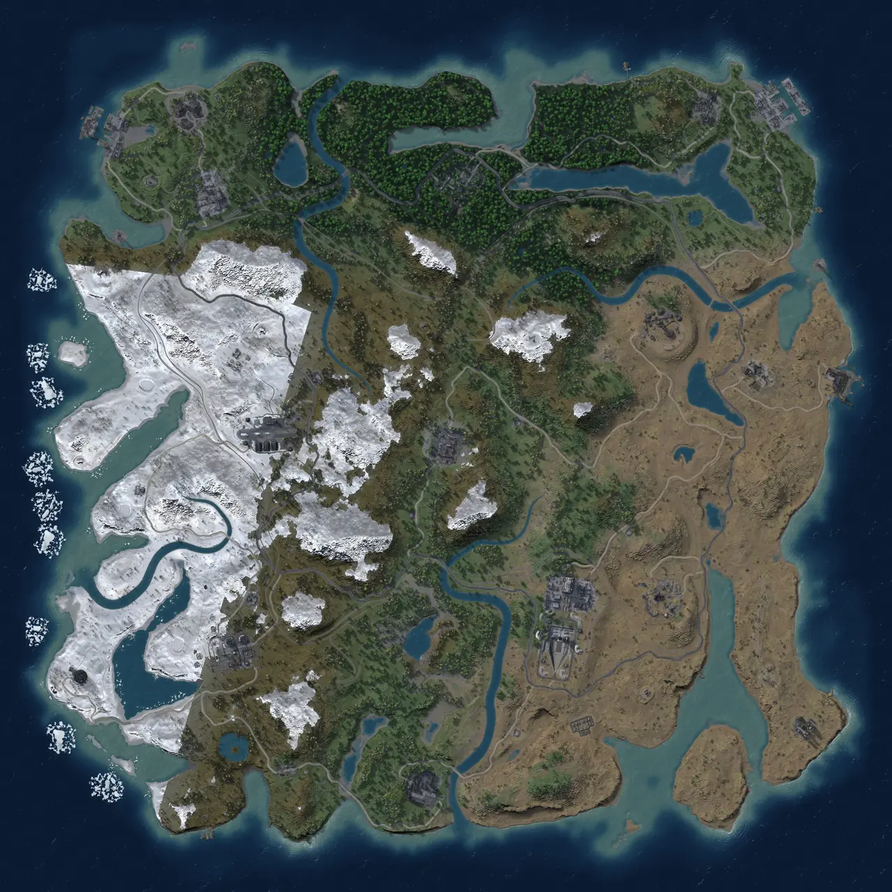 Rust Map: Custom Map