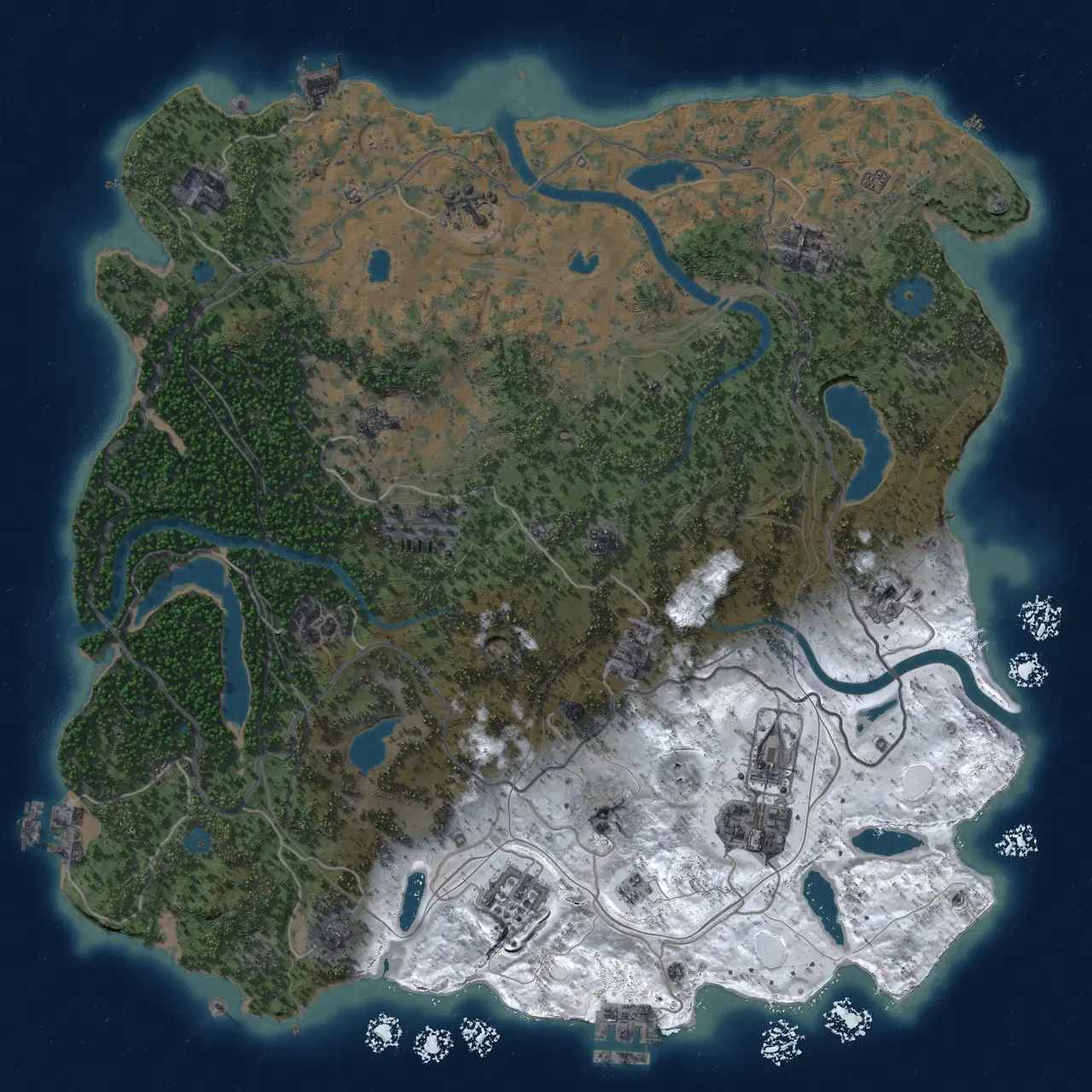 Rust Map: Custom Map