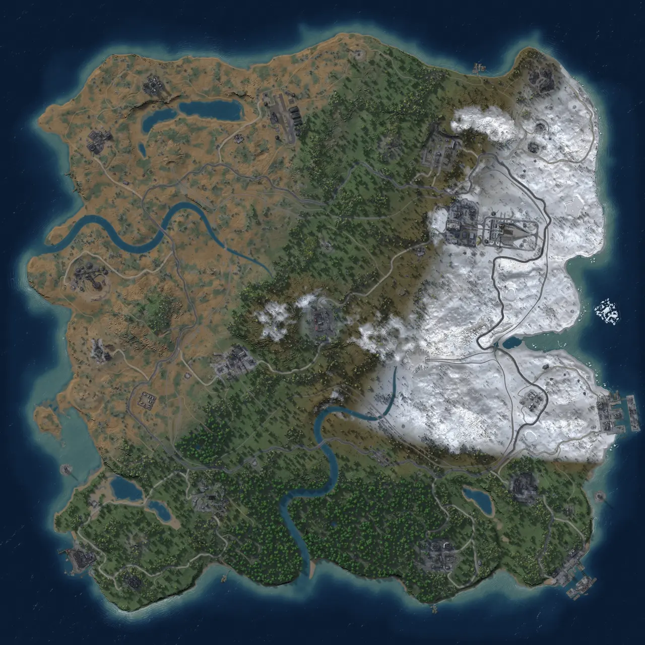 Rust Map: Custom Map