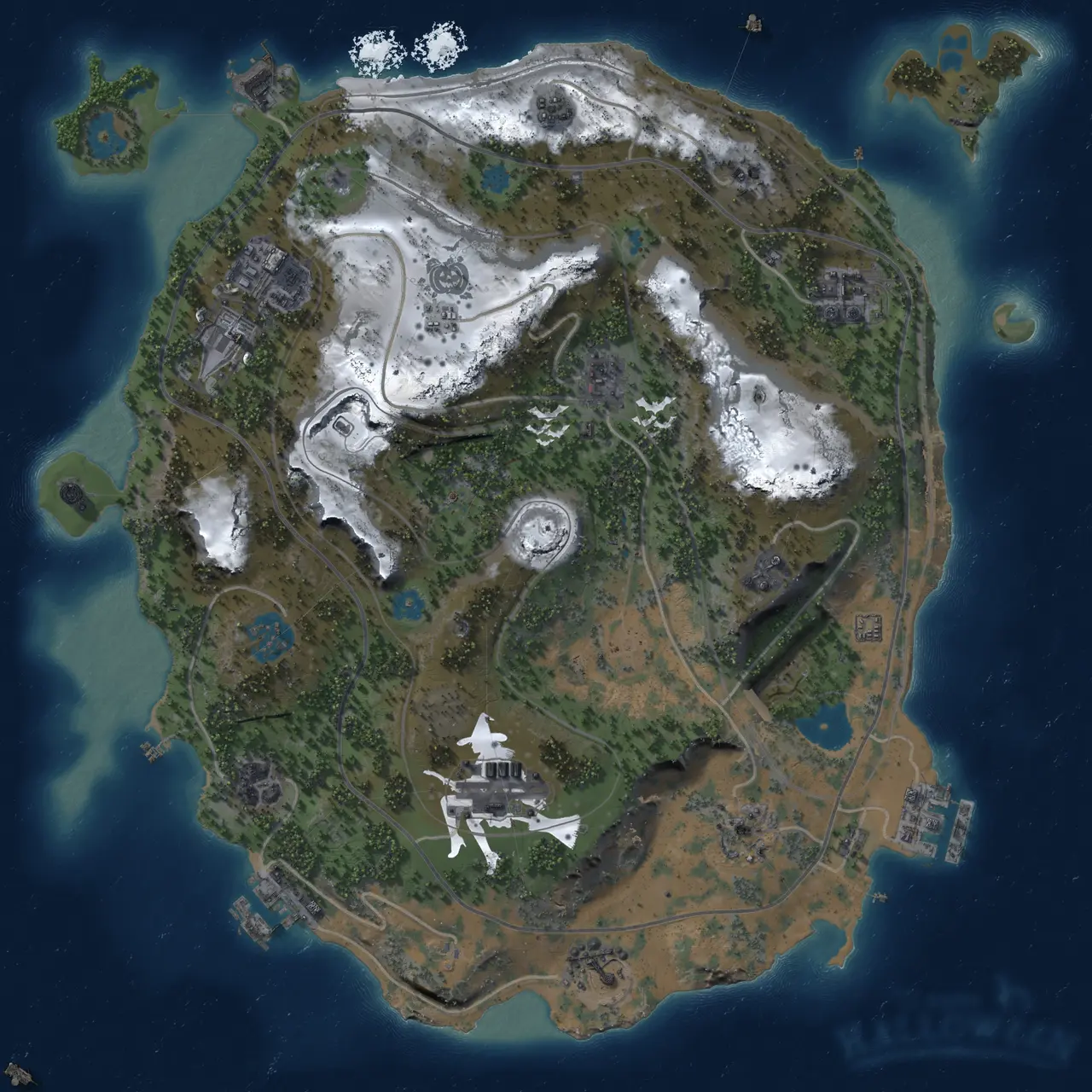 Rust Map: Custom Map
