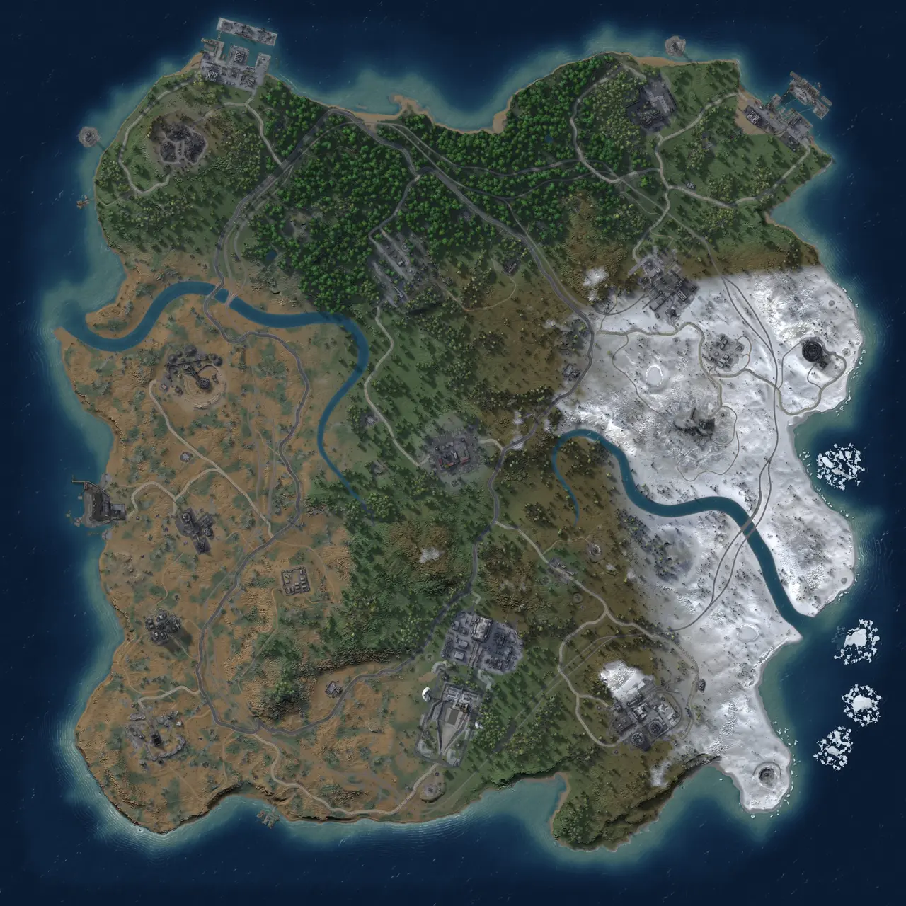 Rust Map: Custom Map
