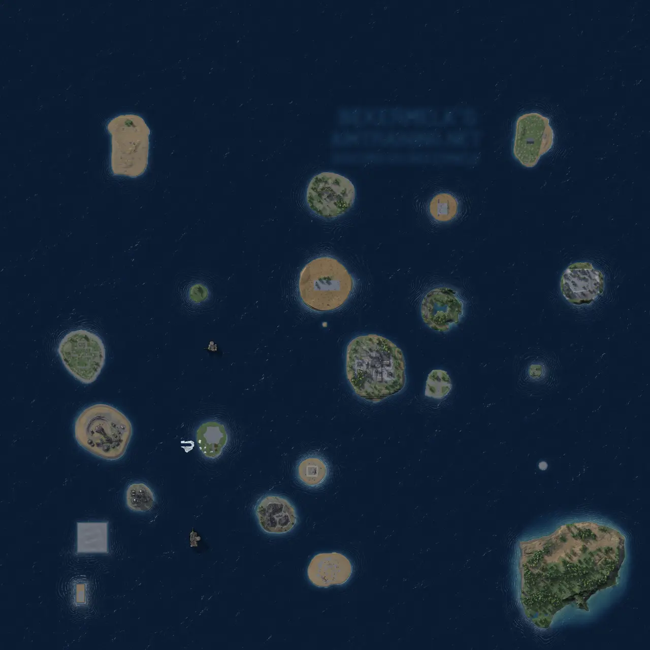 Rust Map: Custom Map