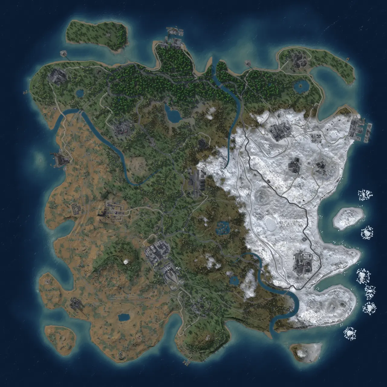Rust Map: Custom Map