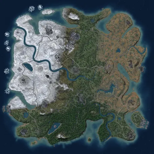 Thumbnail Rust Map: Custom Map