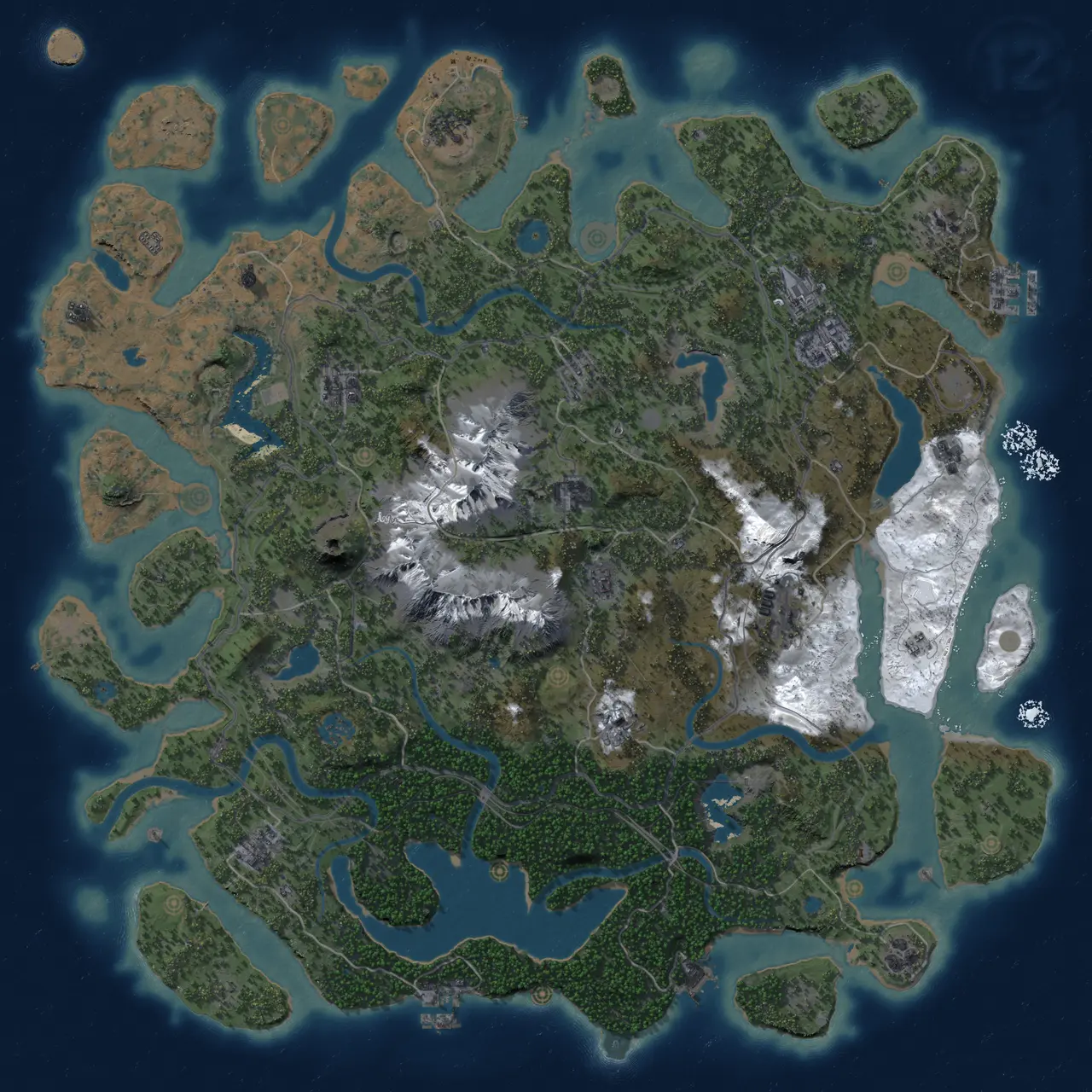 Rust Map: Custom Map