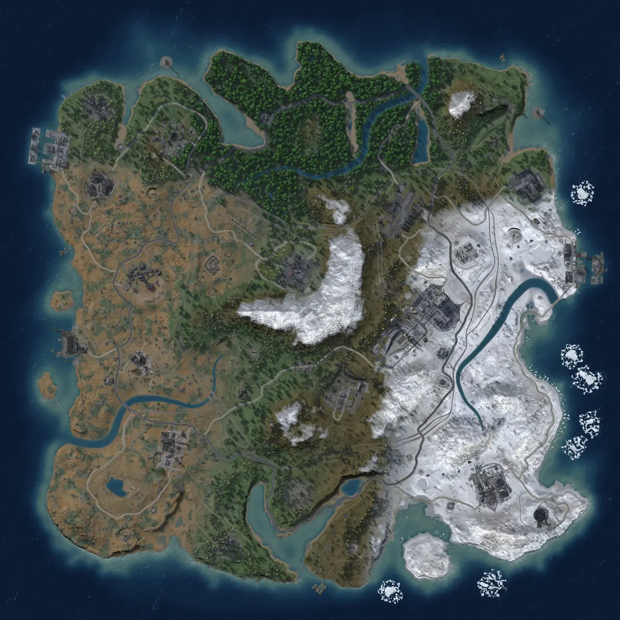 Rust Map: Custom Map