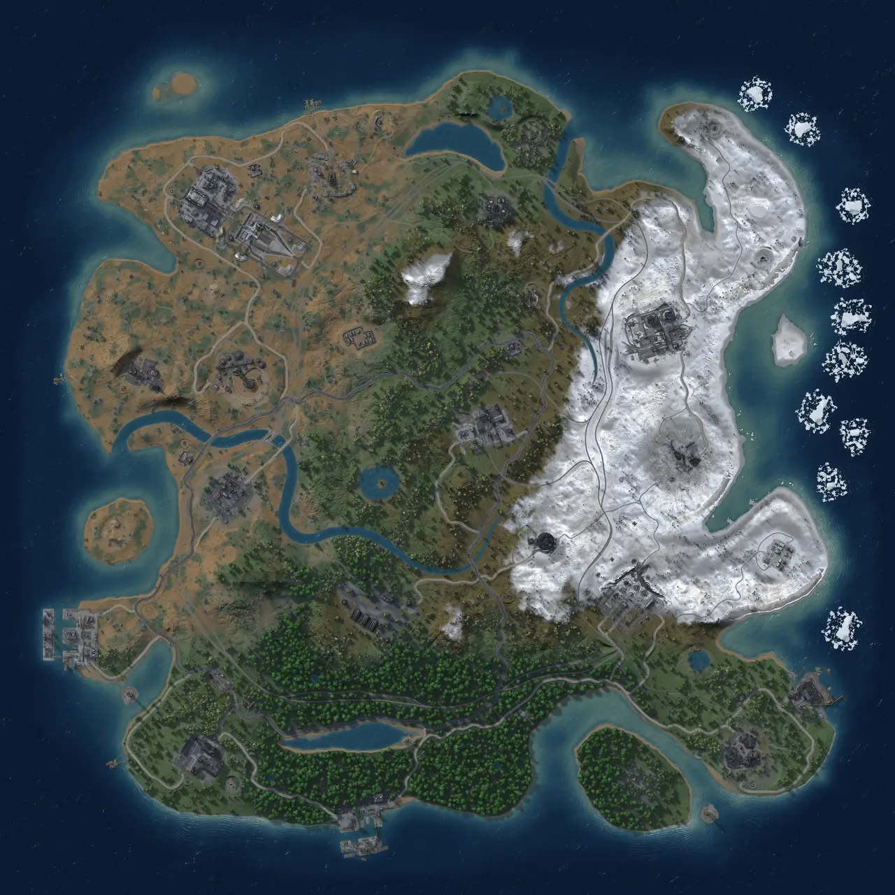 Rust Map: Custom Map