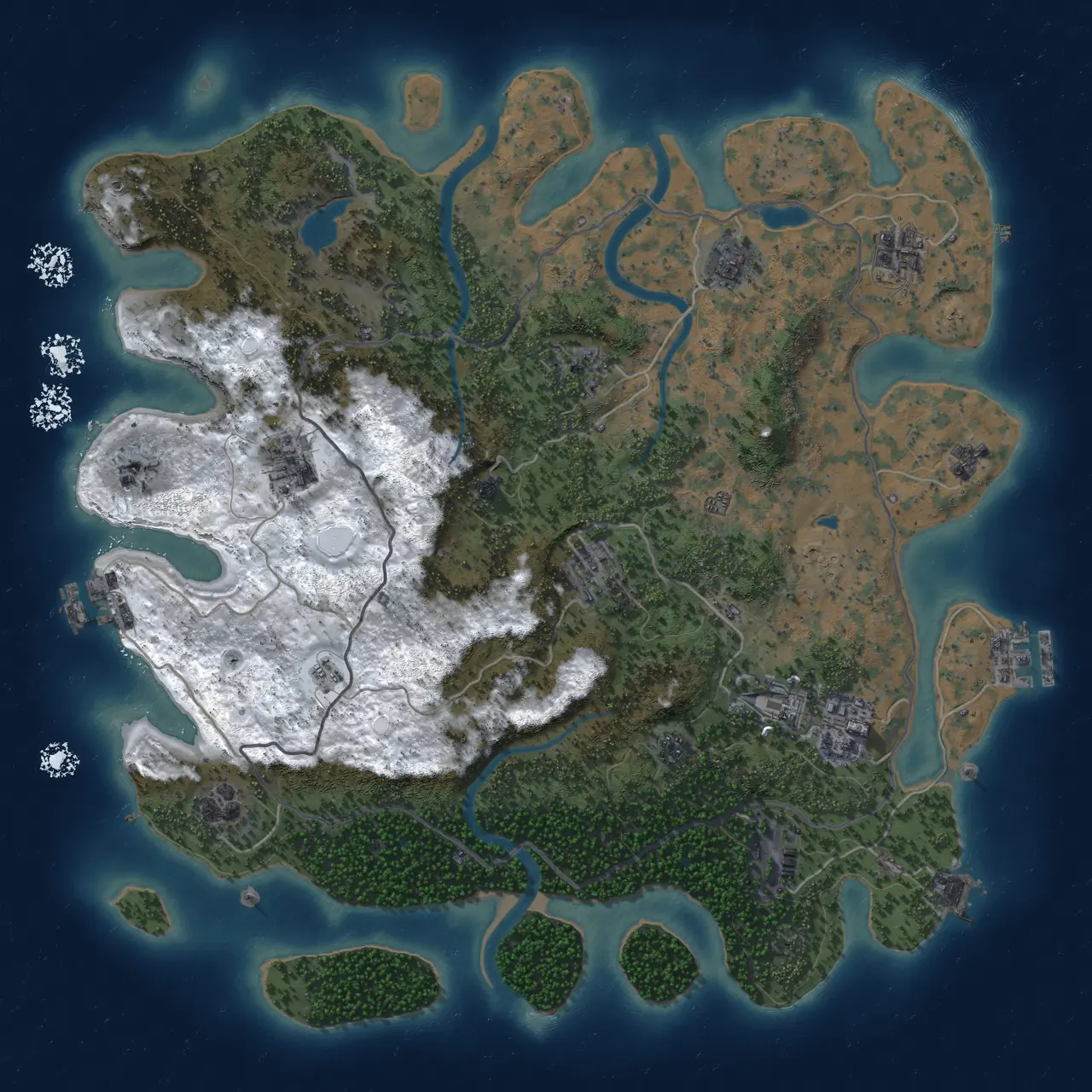 Rust Map: Custom Map