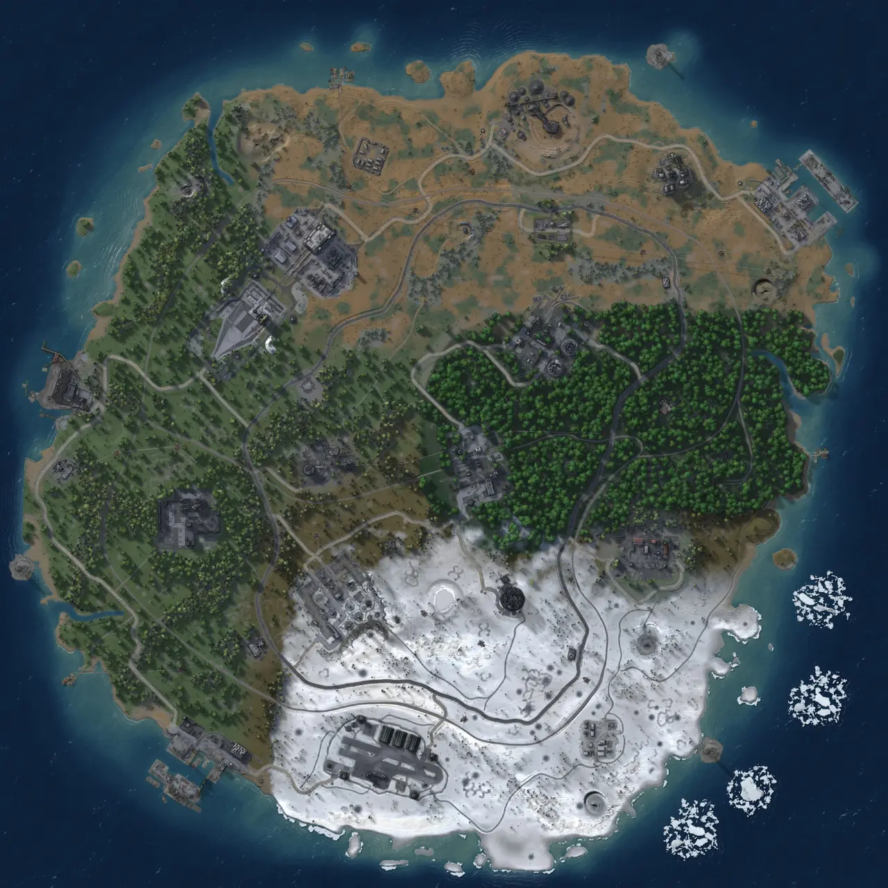 Rust Map: Custom Map