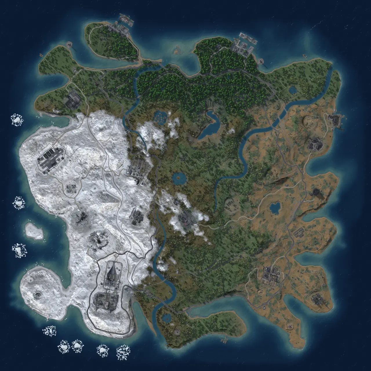 Rust Map: Custom Map