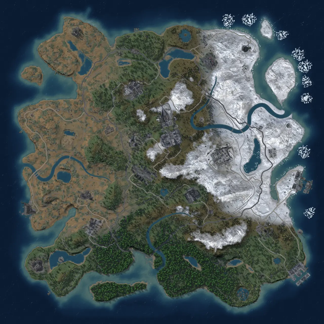 Rust Map: Custom Map