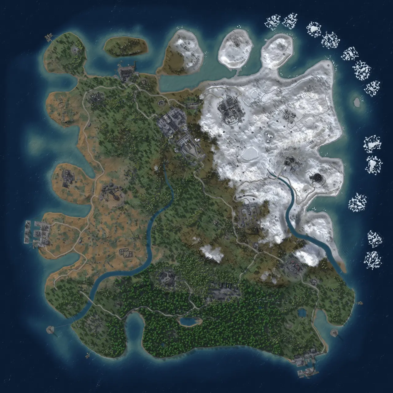 Rust Map: Custom Map