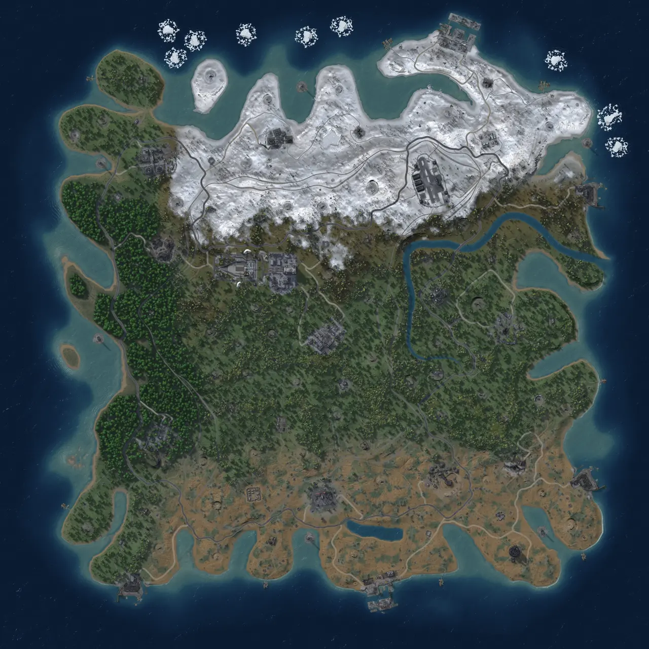 Rust Map: Custom Map