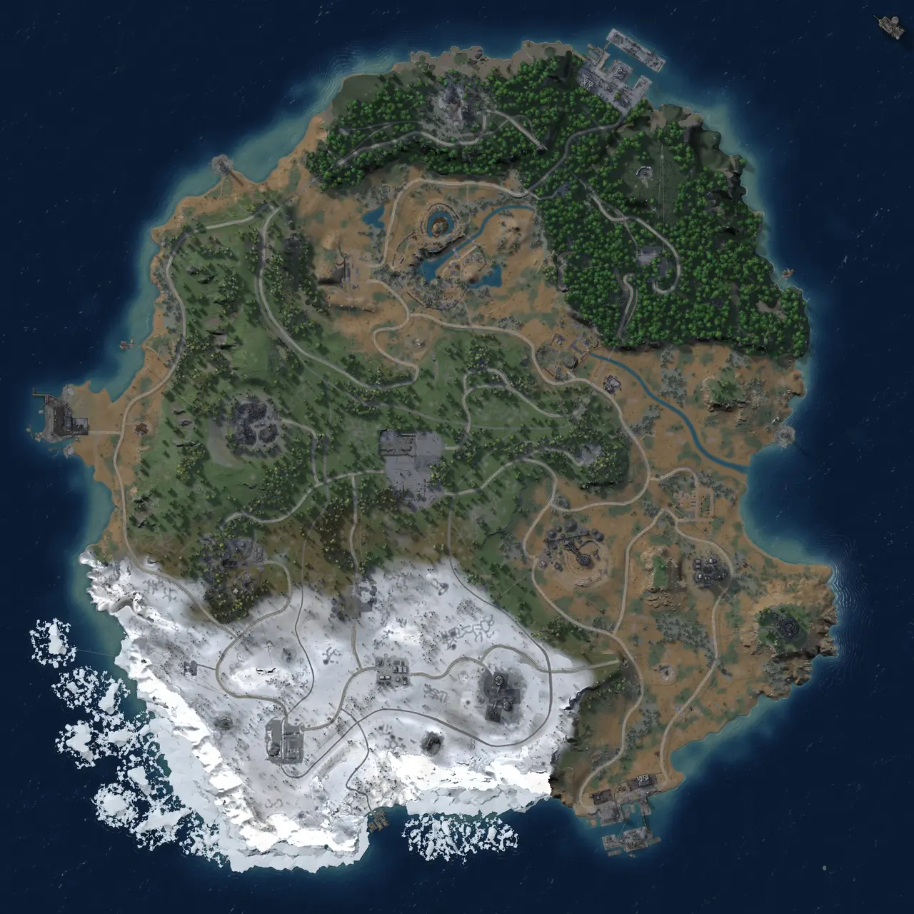 Rust Map: Custom Map