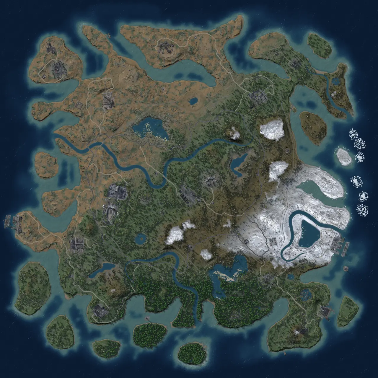 Rust Map: Custom Map