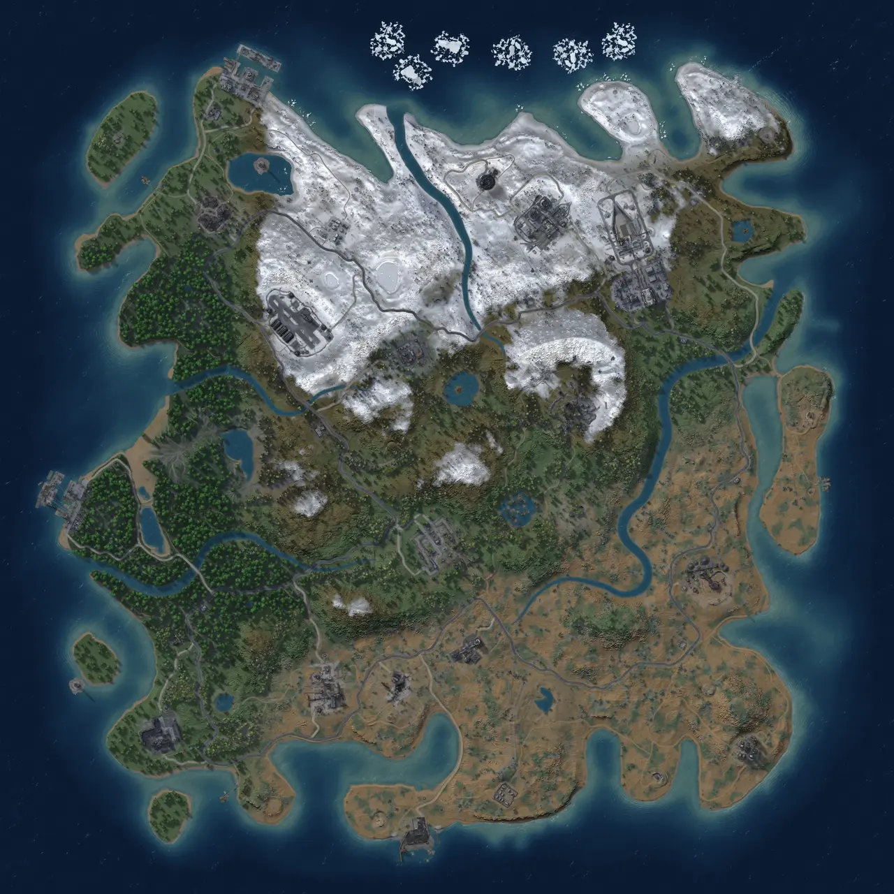 Rust Map: Custom Map