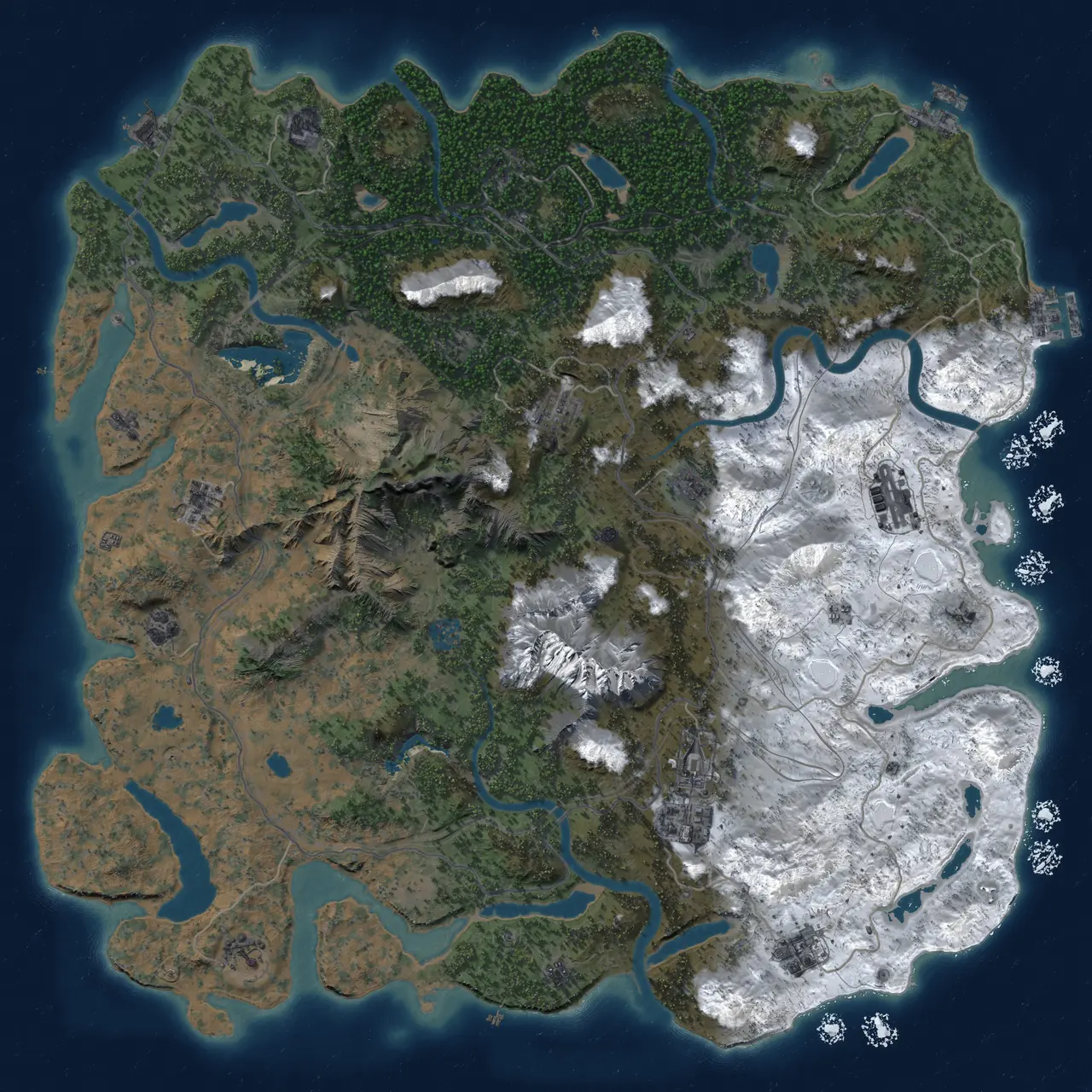 Rust Map: Custom Map