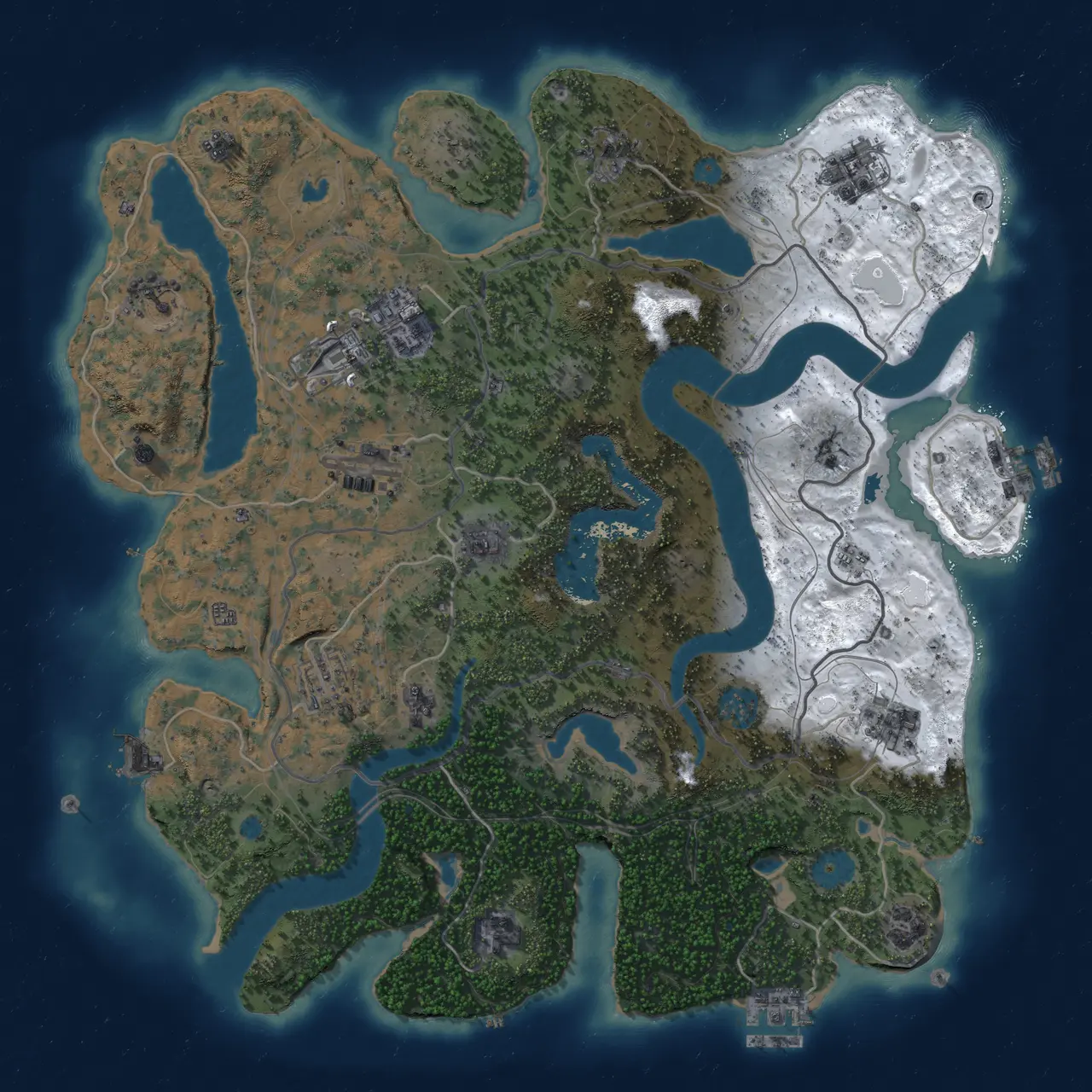 Rust Map: Custom Map