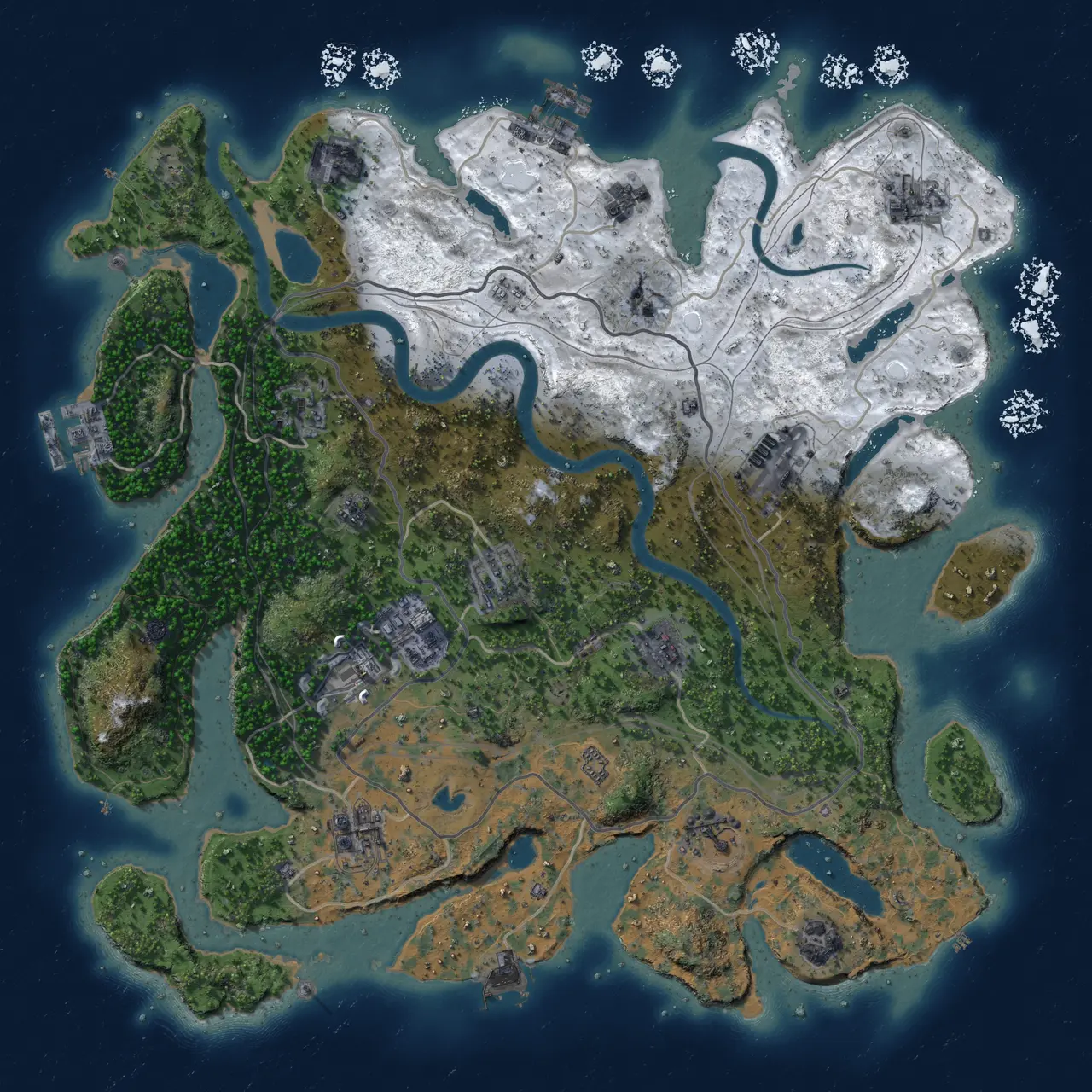 Rust Map: Custom Map