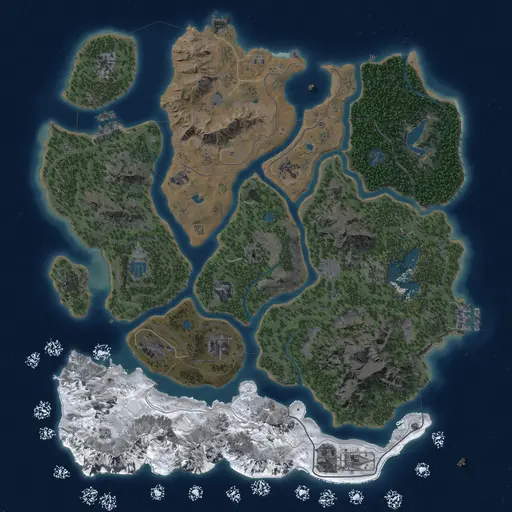 Thumbnail Rust Map: Custom Map