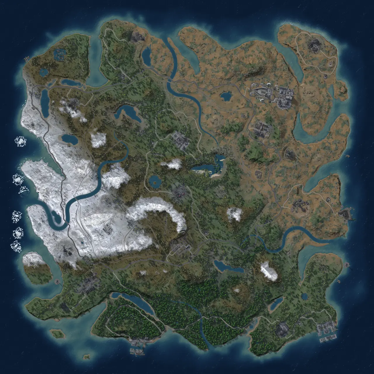 Rust Map: Custom Map