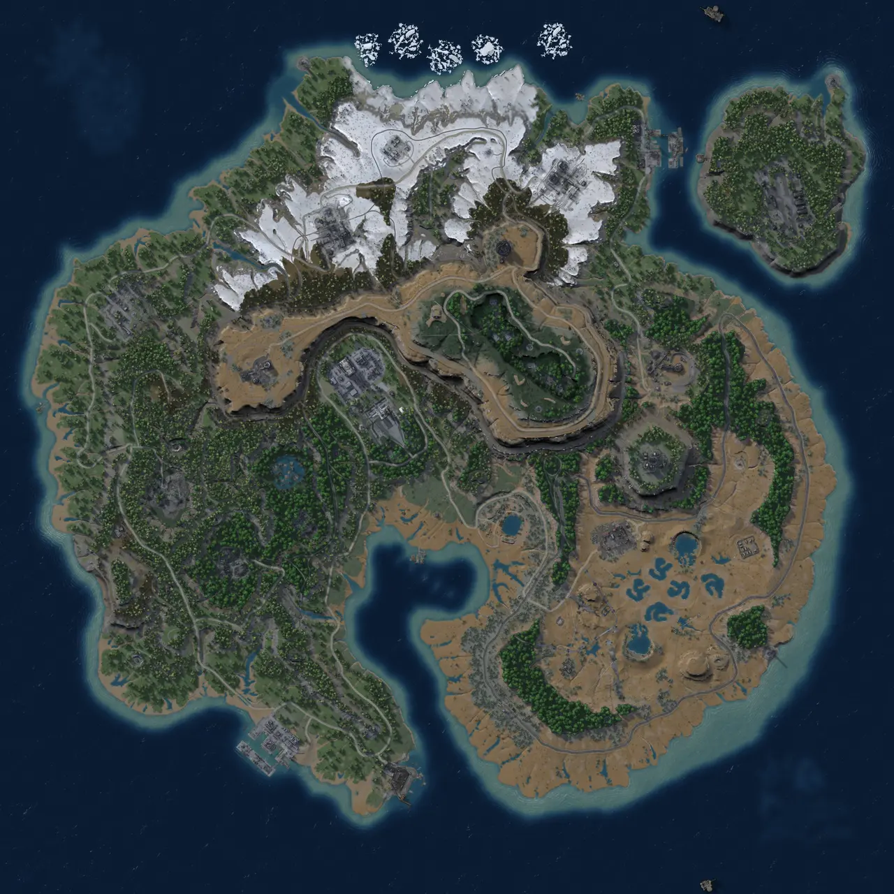 Rust Map: Custom Map