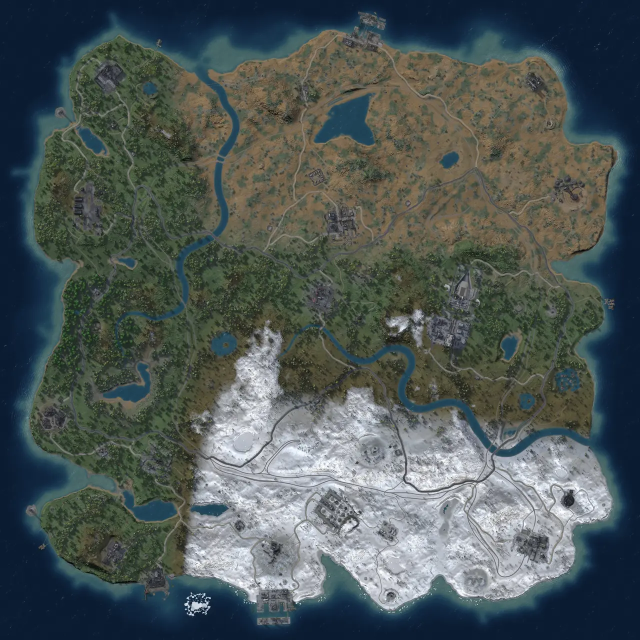 Rust Map: Custom Map