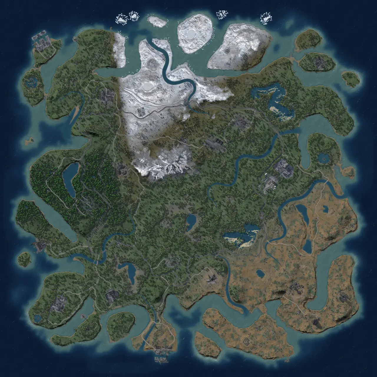 Rust Map: Custom Map