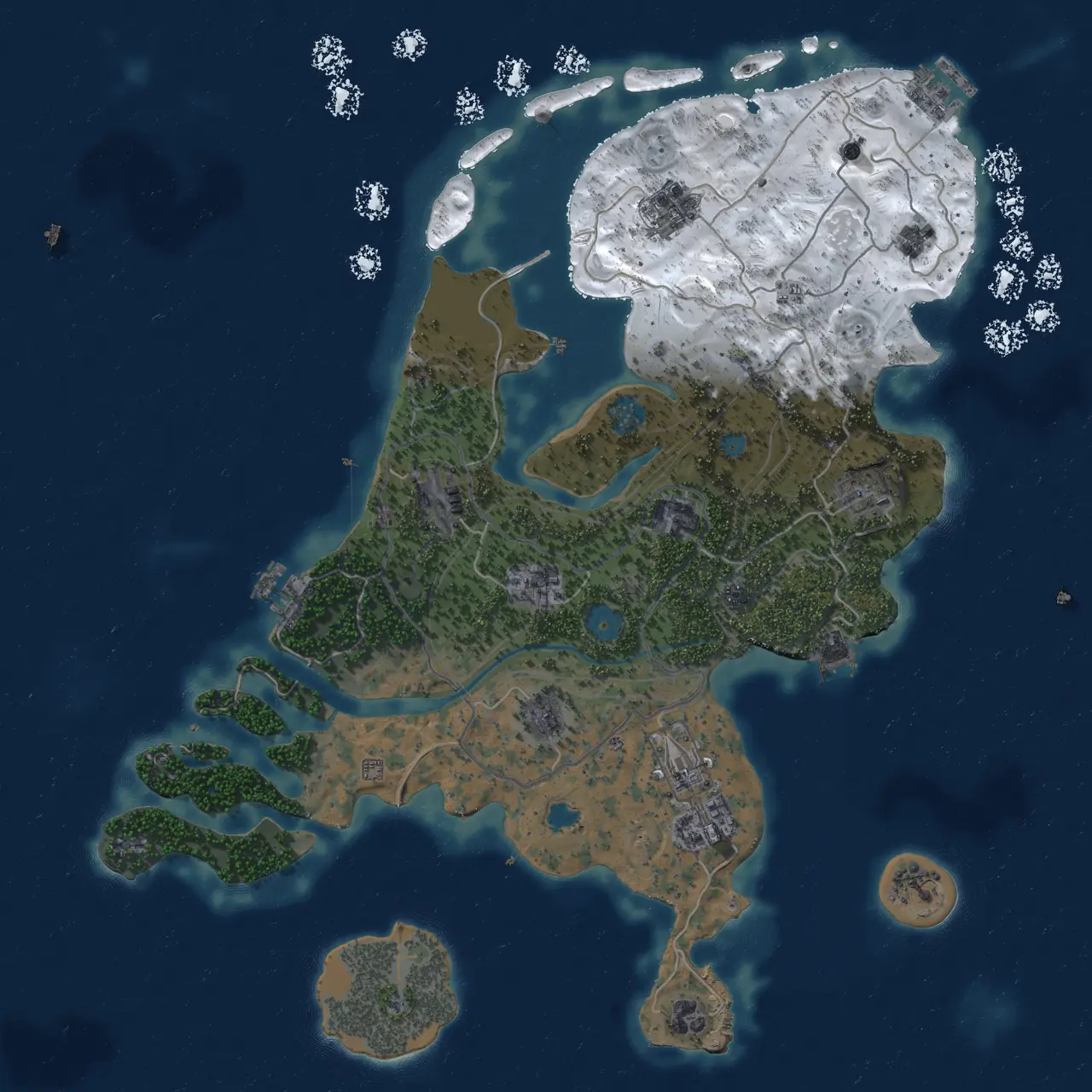 Rust Map: Custom Map
