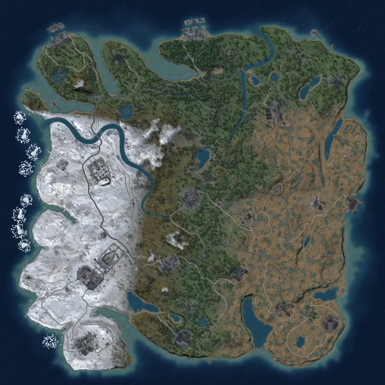 Rust Map: Custom Map