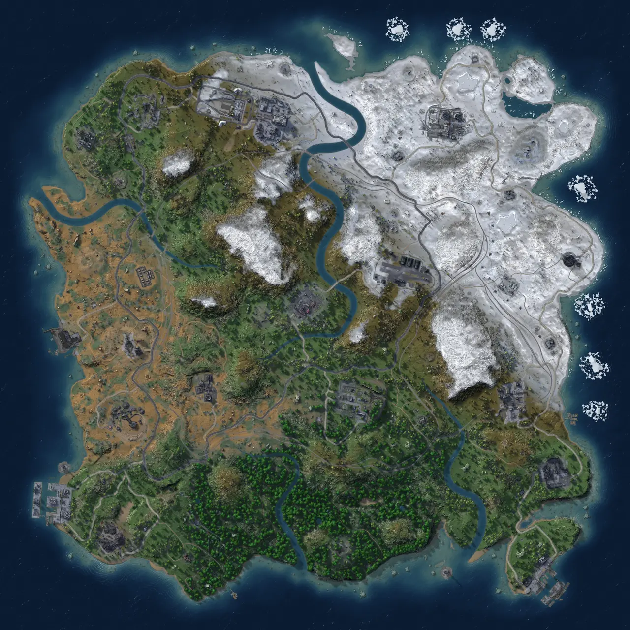 Rust Map: Custom Map