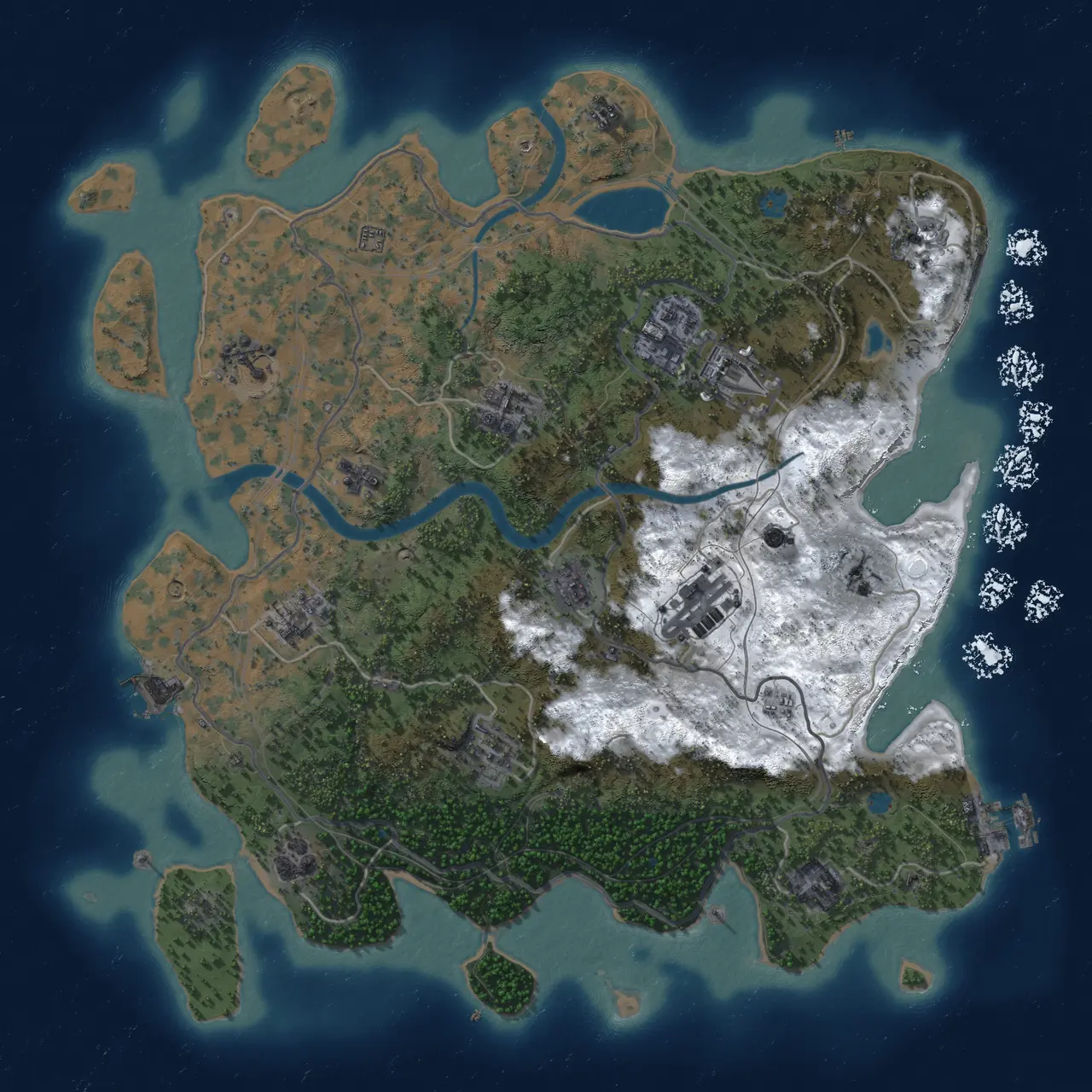 Rust Map: Custom Map
