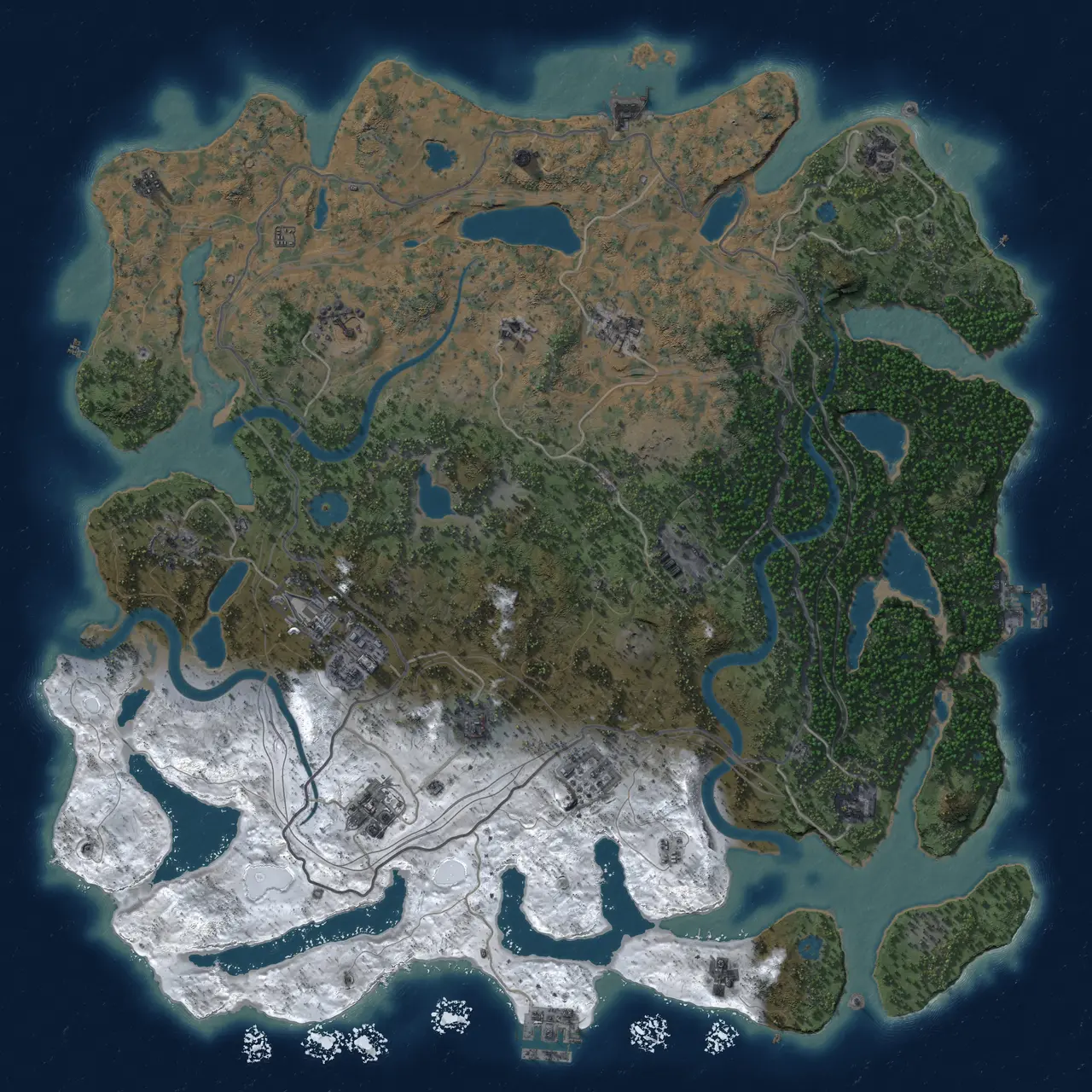 Rust Map: Custom Map