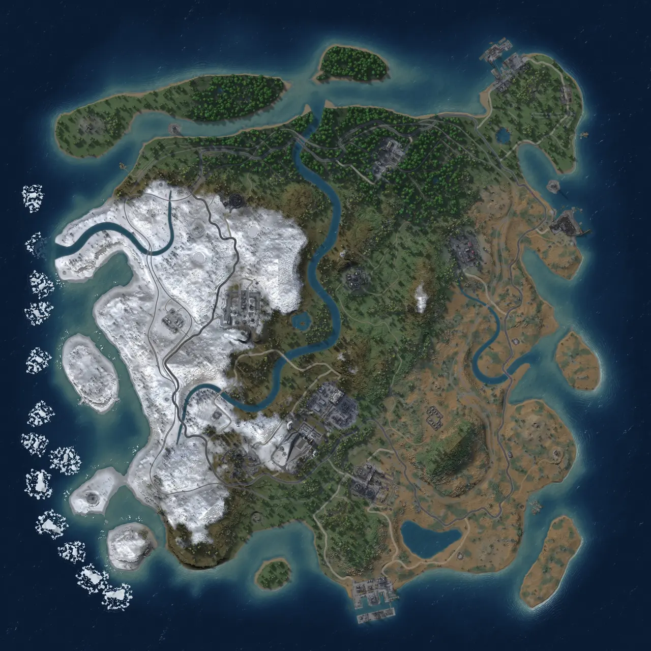 Rust Map: Custom Map