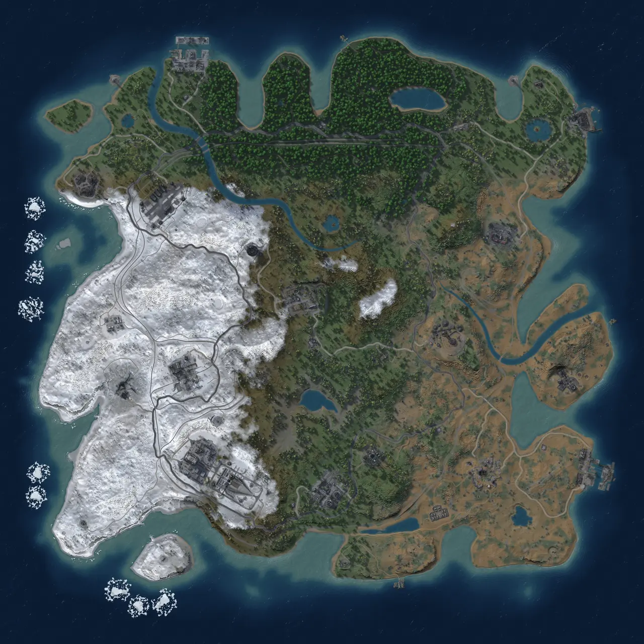Rust Map: Custom Map